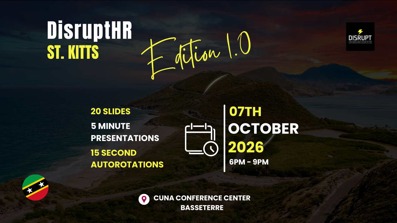 Disrupt HR St. Kitts – 07th October 2026